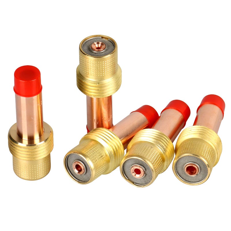 Alffun 67pcs TIG Gas Lens Back Cap Collet Body Assorted Size Kit Alumina Nozzle Fit TIG Welding Torch SR WP17 18 26 - Image 3